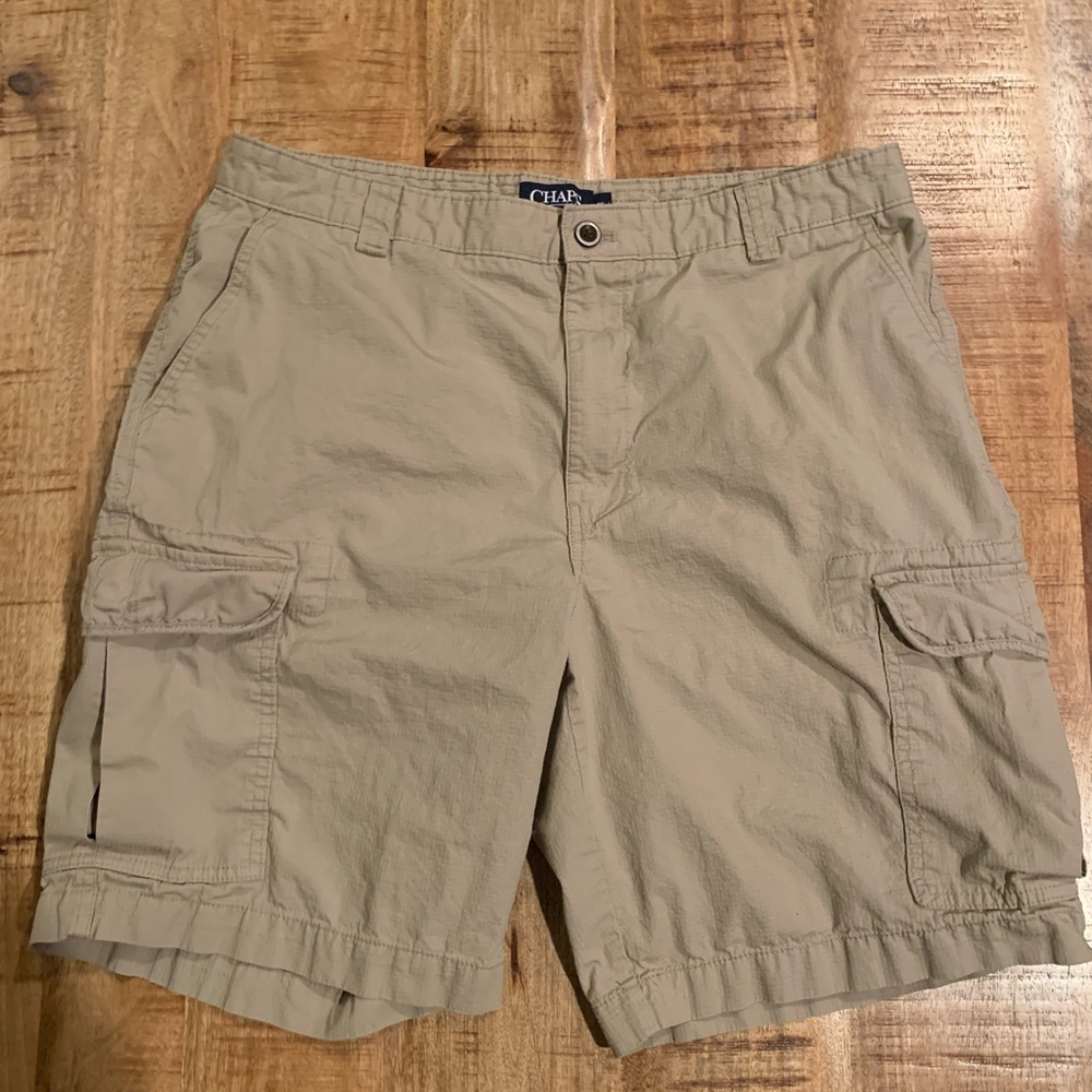 ✂️(3 for $25) Chaps 36 💯% Cotton Cargo Men’s Shorts
